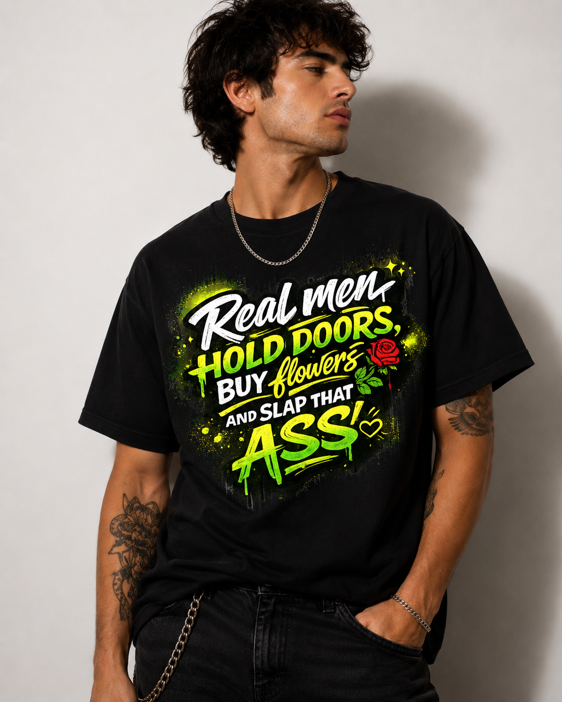 Real Men Hold Doors